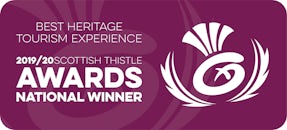 2019/20 Scottish Thistle Awards National Winner of Best Heritage Tourism Experience